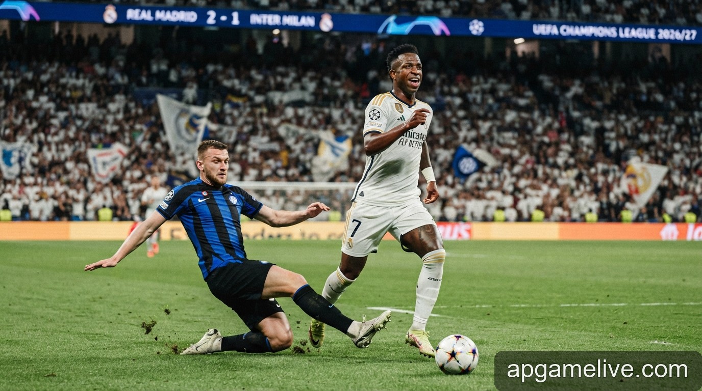 Champions League 2026/27: Real Madrid và Inter Milan tạo nên màn thư hùng đỉnh cao ngày mở màn